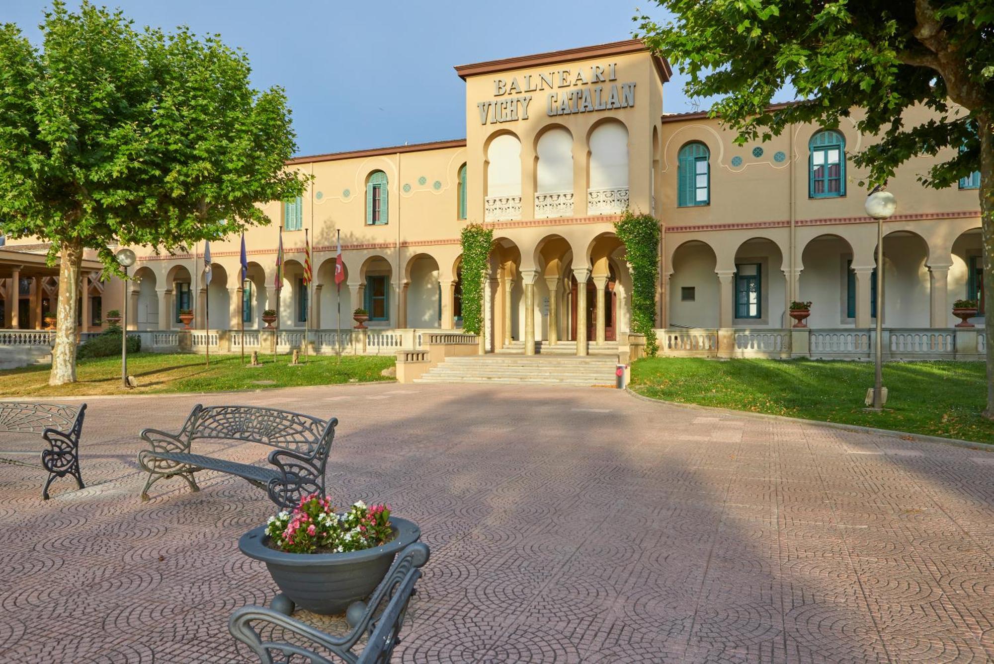 1881 Hotel Balneario Vichy Catalan Caldes de Malavella Dış mekan fotoğraf